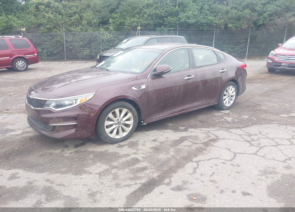 2016 KIA OPTIMA LX VIN: 5XXGT4L30GG016887