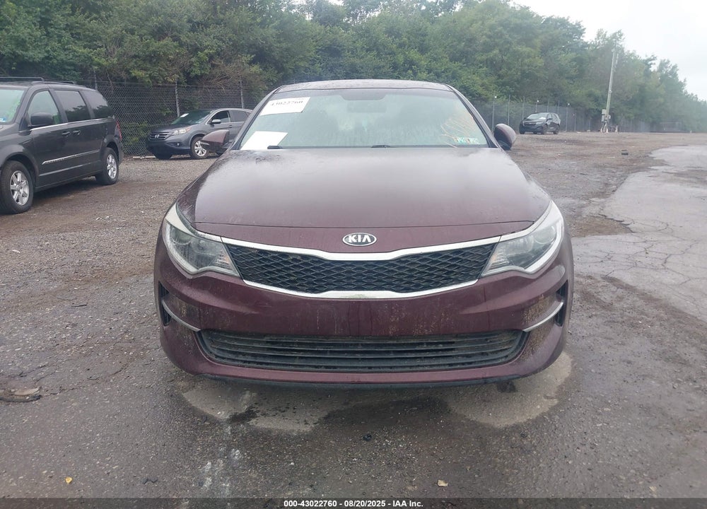 2016 KIA OPTIMA LX VIN: 5XXGT4L30GG016887