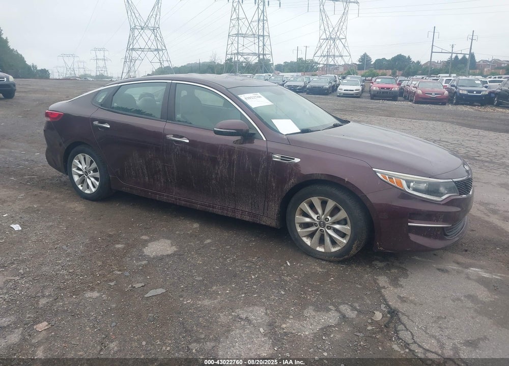 2016 KIA OPTIMA LX VIN: 5XXGT4L30GG016887