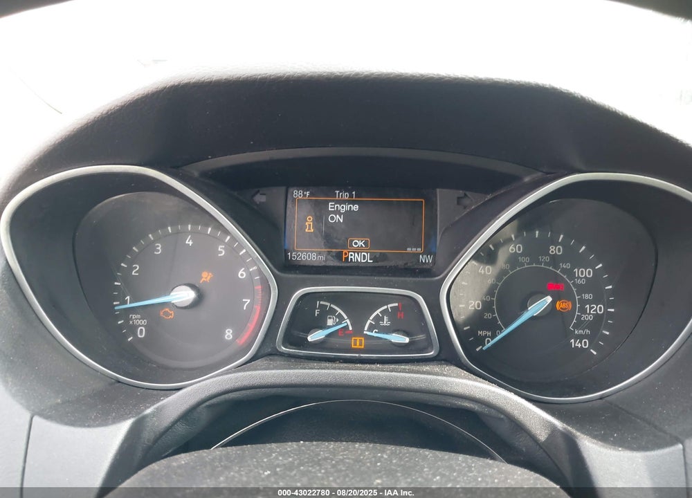 2015 FORD FOCUS SE VIN: 1FADP3F2XFL317613