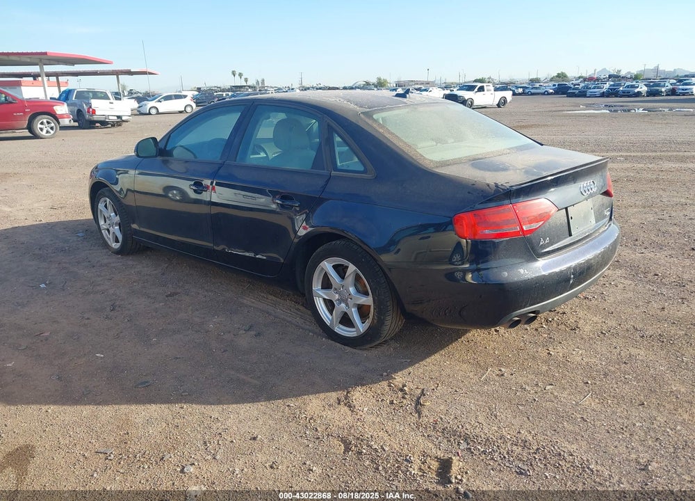 2009 AUDI A4 VIN: WAULF78K39N026079