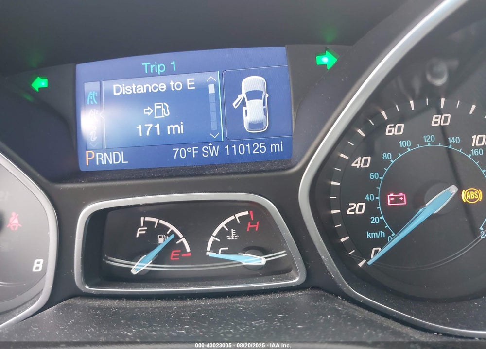 2013 FORD FOCUS VIN: 1FADP3F21DL262076