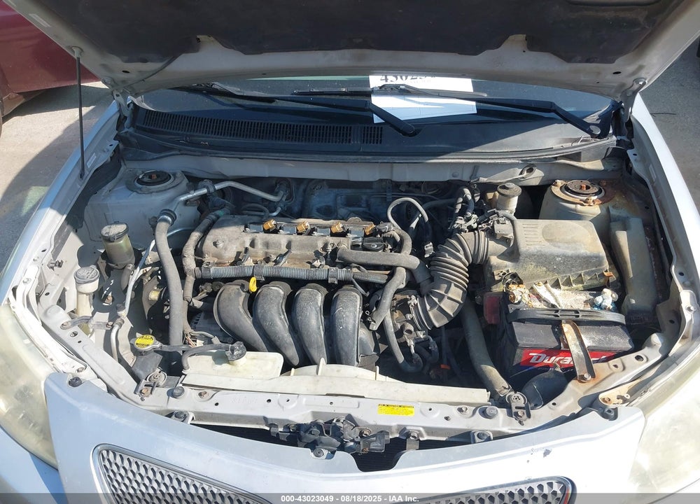 2005 PONTIAC VIBE VIN: 5Y2SL63815Z453700