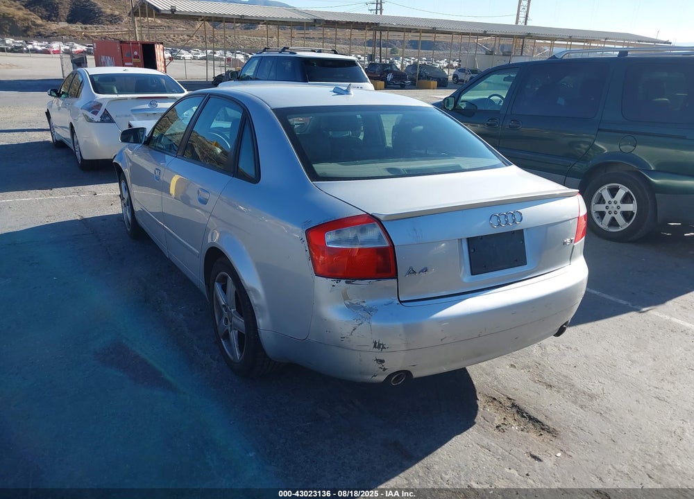 2005 AUDI A4 1.8T/1.8T SPECIAL EDITION VIN: WAUJC68E85A101798