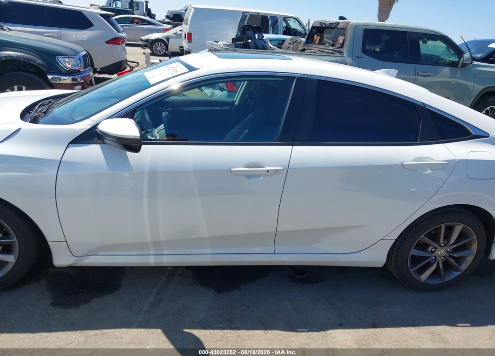 2021 HONDA CIVIC EX VIN: 19XFC1F30ME201905