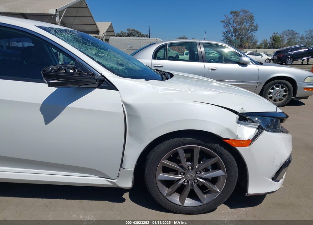 2021 HONDA CIVIC EX VIN: 19XFC1F30ME201905