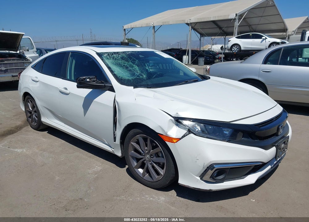 2021 HONDA CIVIC EX VIN: 19XFC1F30ME201905