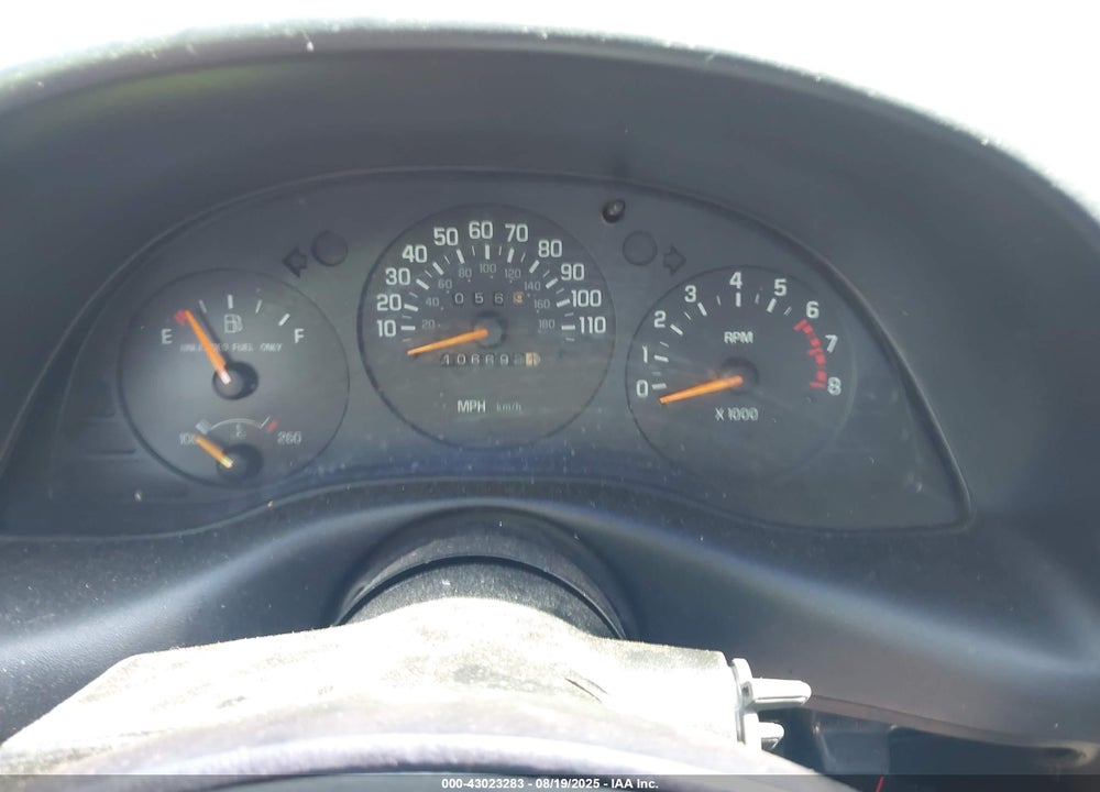 1997 CHEVROLET MONTE CARLO LS VIN: 2G1WW12M3V9287838