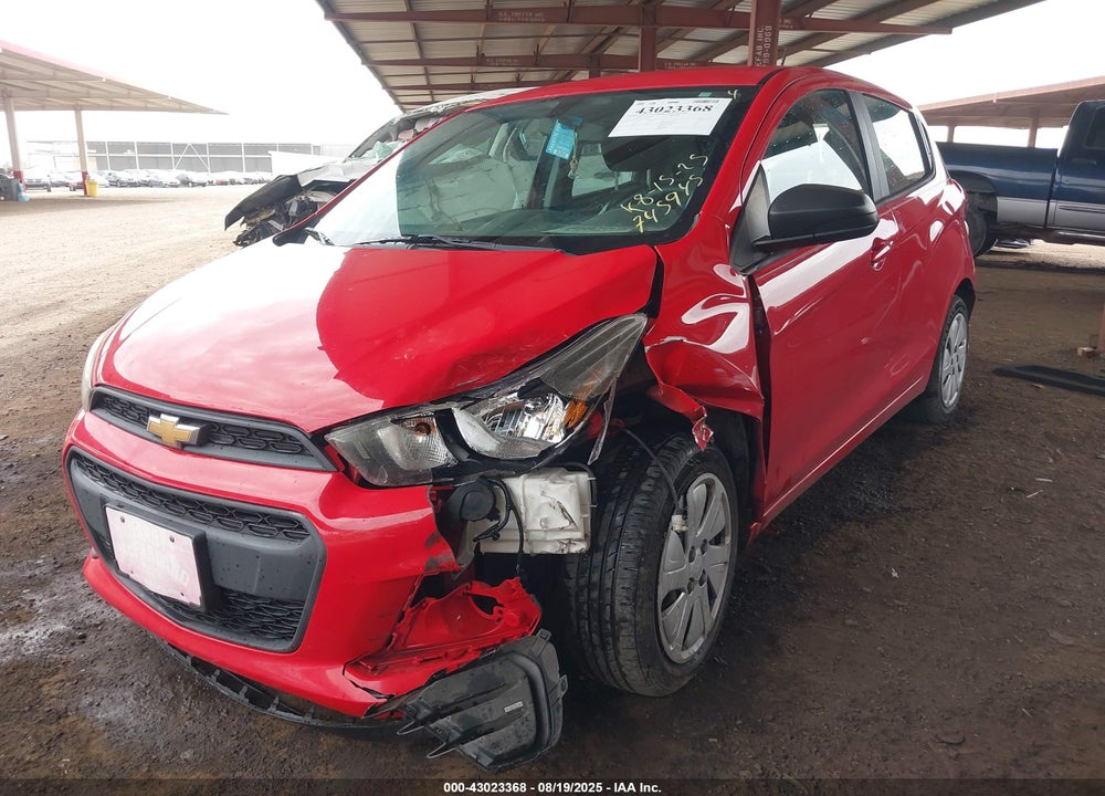 2017 CHEVROLET SPARK VIN: KL8CB6SA7HC745945
