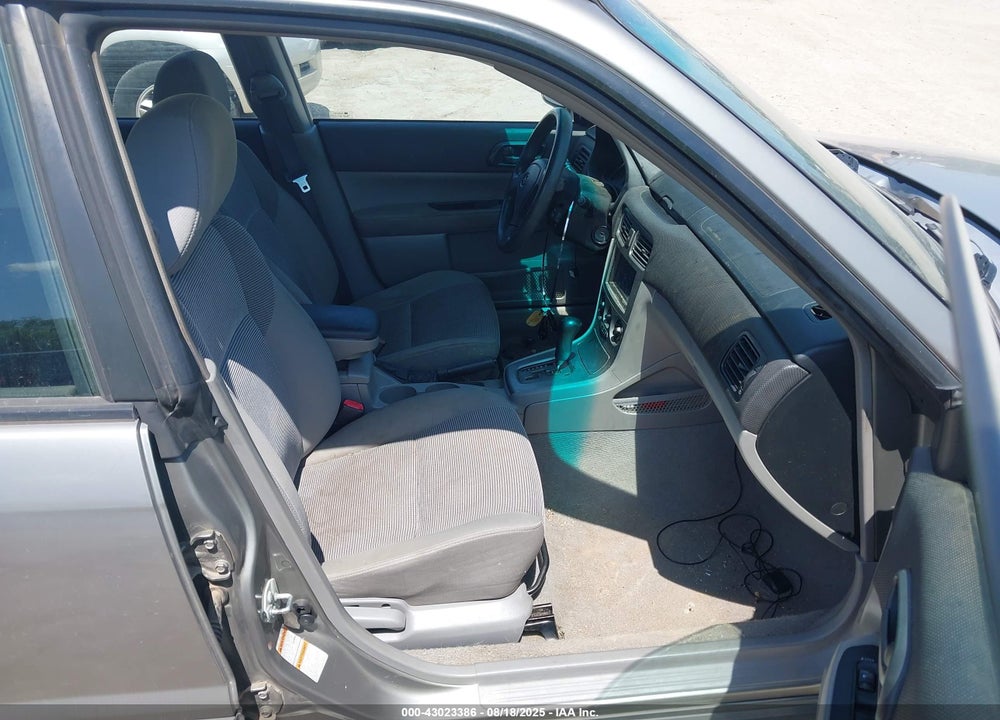 2006 SUBARU FORESTER VIN: JF1SG63636H757563