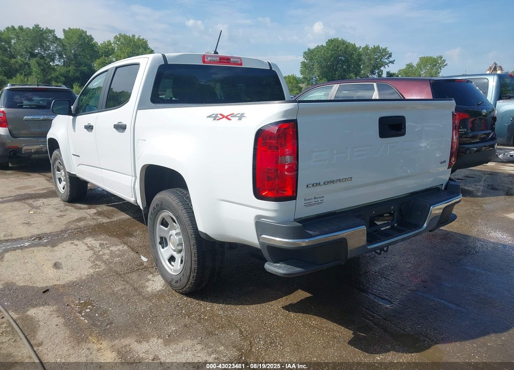 2022 CHEVROLET COLORADO VIN: 1GCGTBEN0N1194133