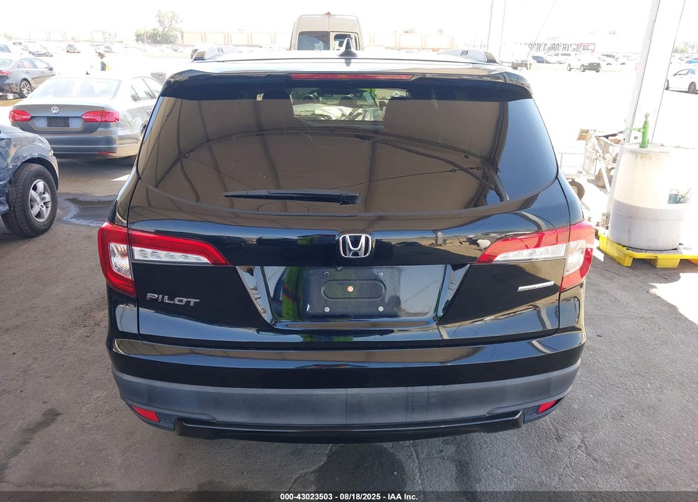 2021 HONDA PILOT VIN: 5FNYF5H27MB045707
