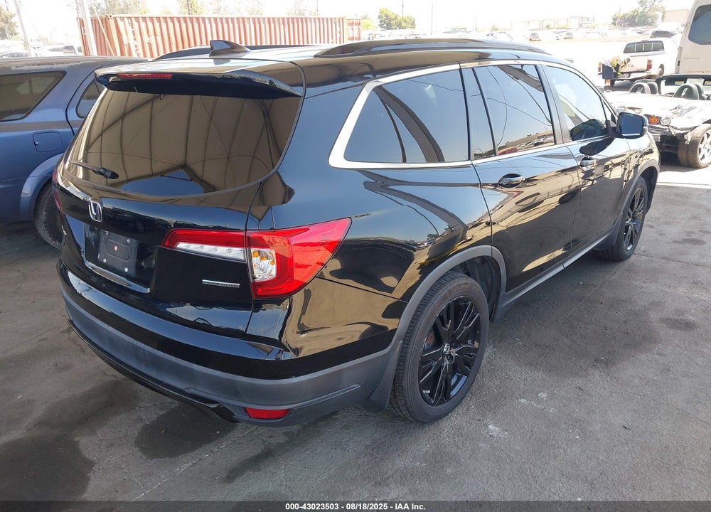 2021 HONDA PILOT VIN: 5FNYF5H27MB045707