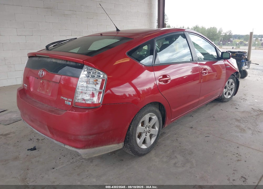 2008 TOYOTA PRIUS STANDARD VIN: JTDKB20U187743917