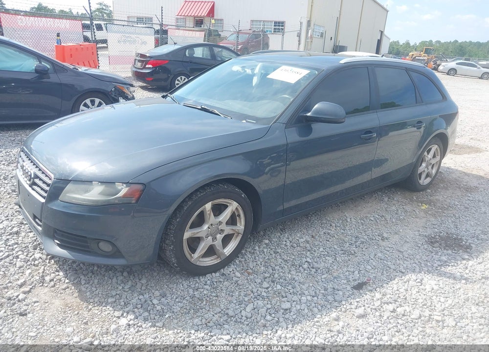 2009 AUDI A4 VIN: WAUVF78K19A177860
