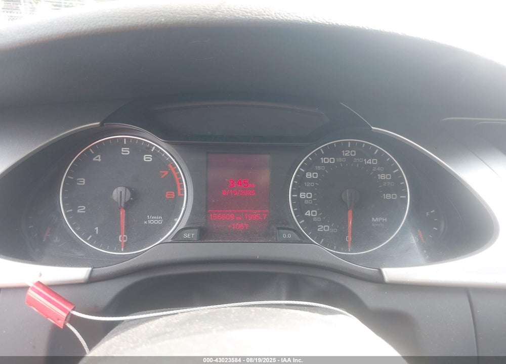 2009 AUDI A4 VIN: WAUVF78K19A177860