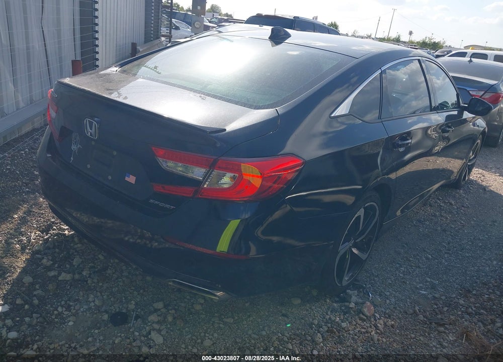2018 HONDA ACCORD VIN: 1HGCV1F38JA161991