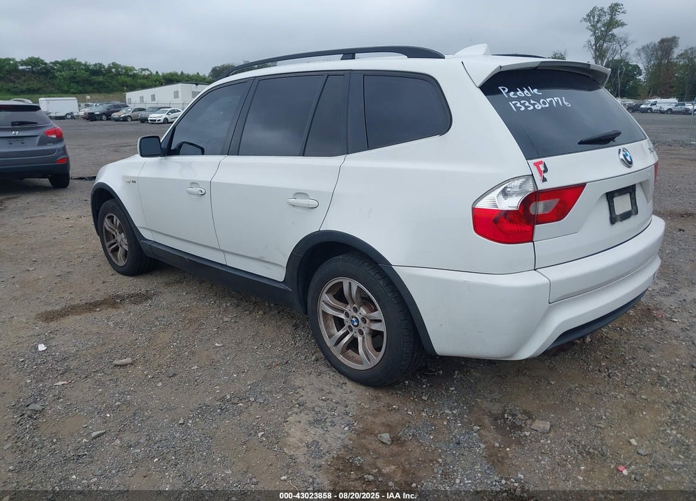2006 BMW X3 3.0I VIN: WBXPA93446WG87655
