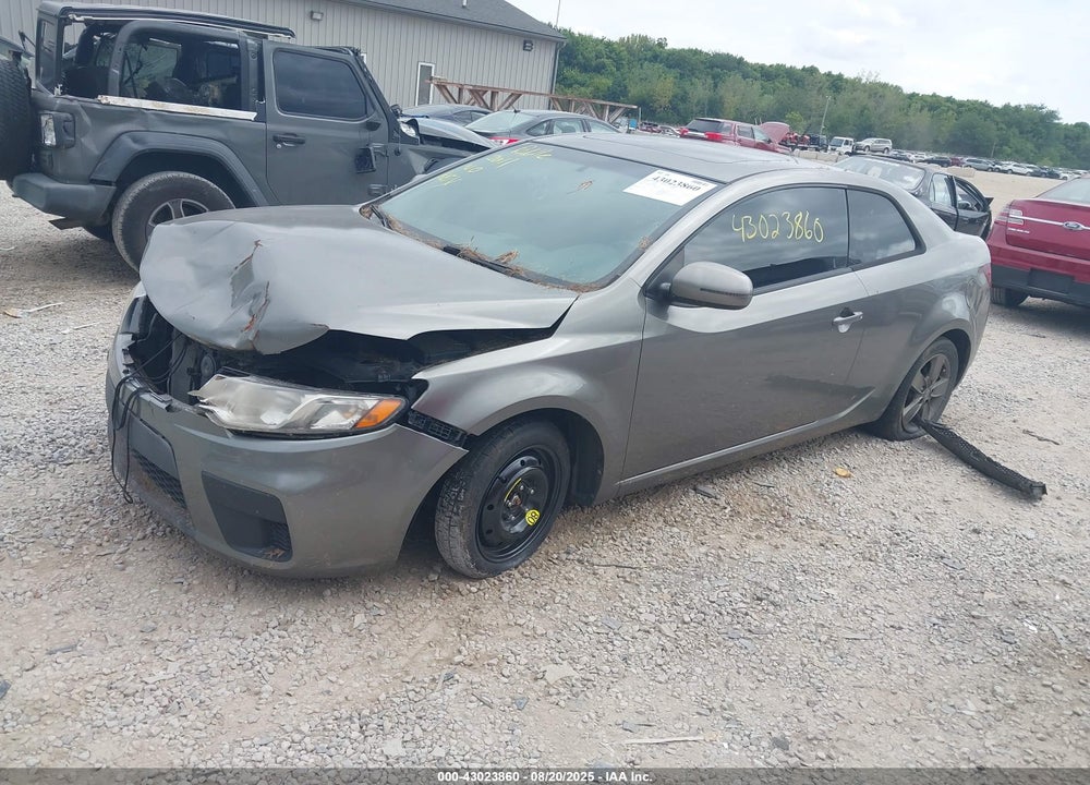 2011 KIA FORTE KOUP EX VIN: KNAFU6A21B5390854
