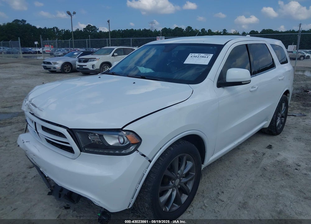 2017 DODGE DURANGO VIN: 1C4RDHDG3HC847736