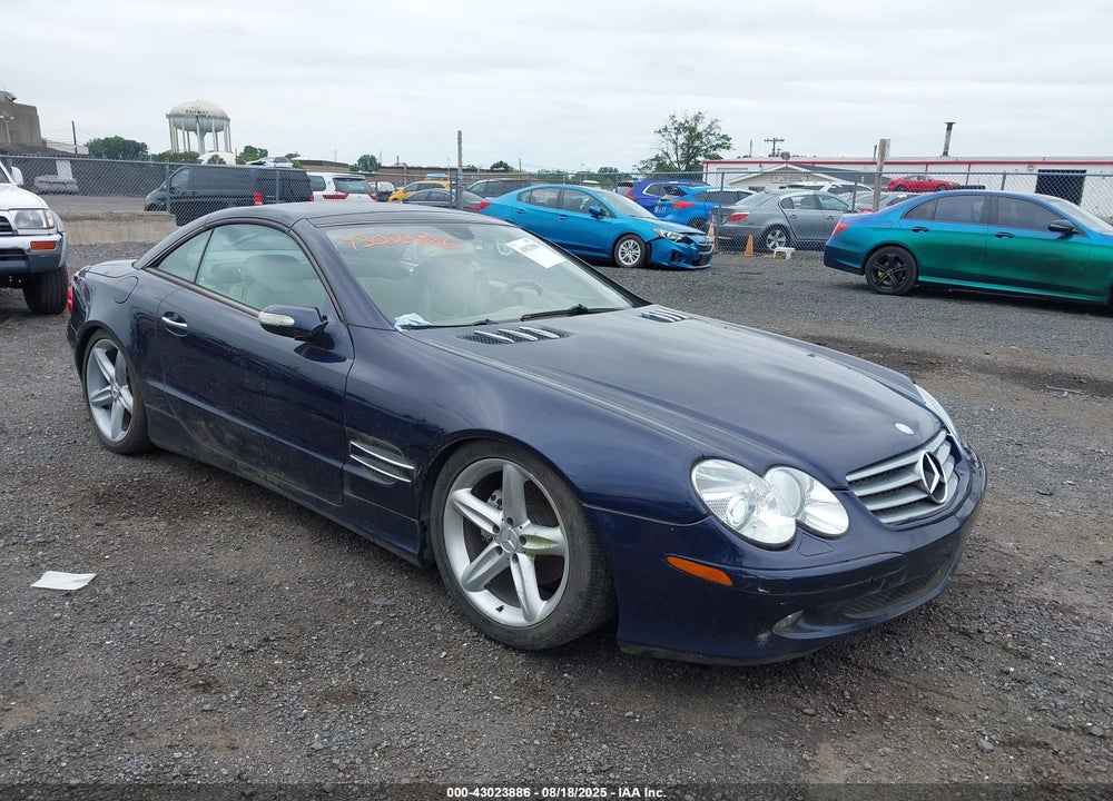 2005 MERCEDES-BENZ SL 500 VIN: WDBSK75FX5F087756