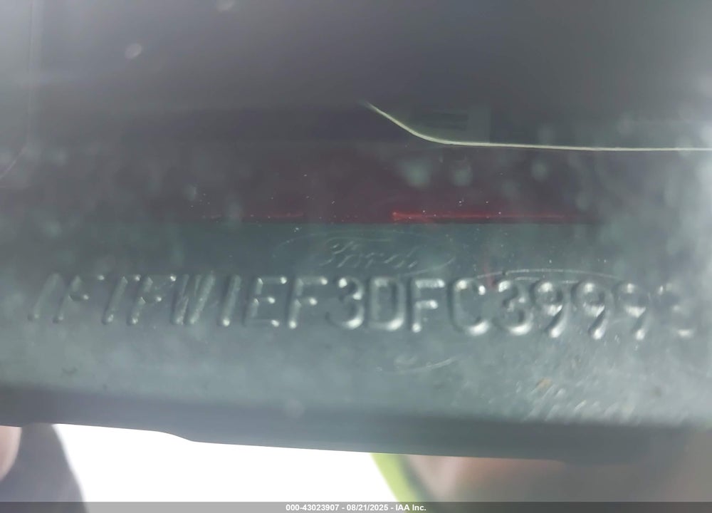 2013 FORD F-150 VIN: 1FTFW1EF3DFC39993