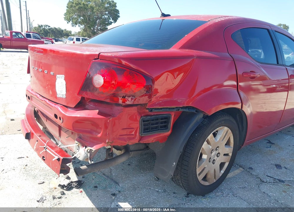 2014 DODGE AVENGER VIN: 1C3CDZAB3EN155713