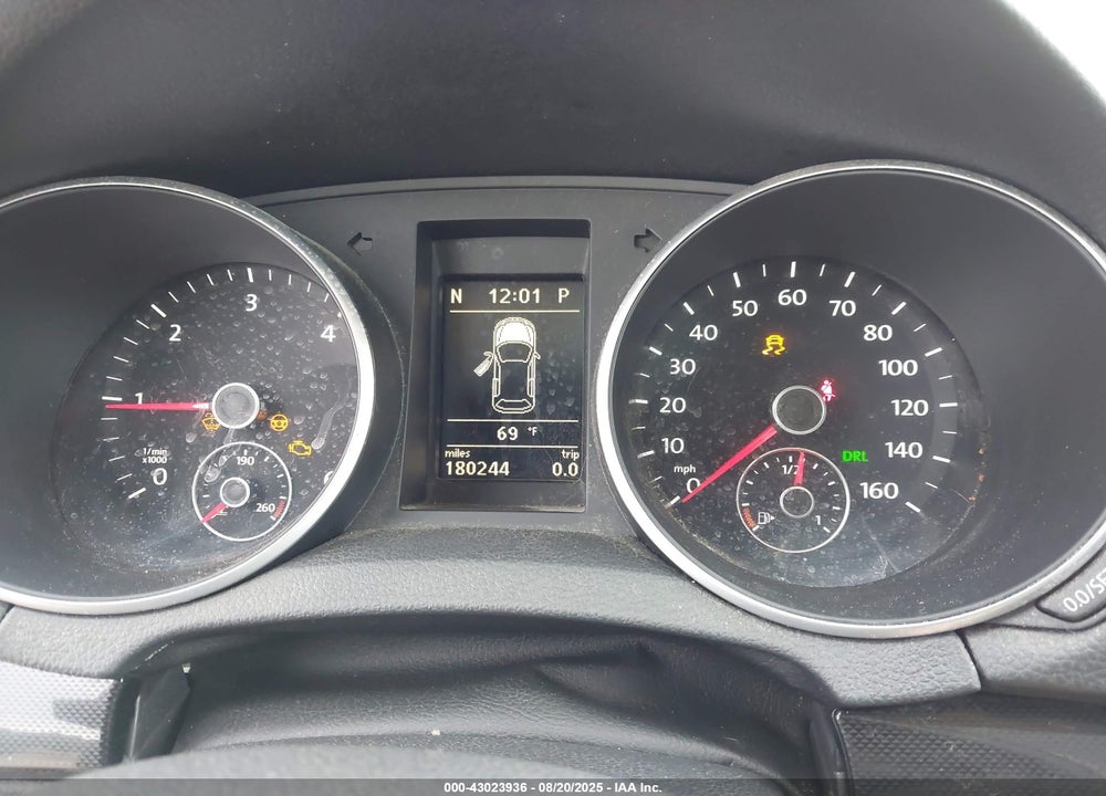 2012 VOLKSWAGEN JETTA SPORTWAGEN 2.0L TDI VIN: 3VWPL7AJ4CM710703