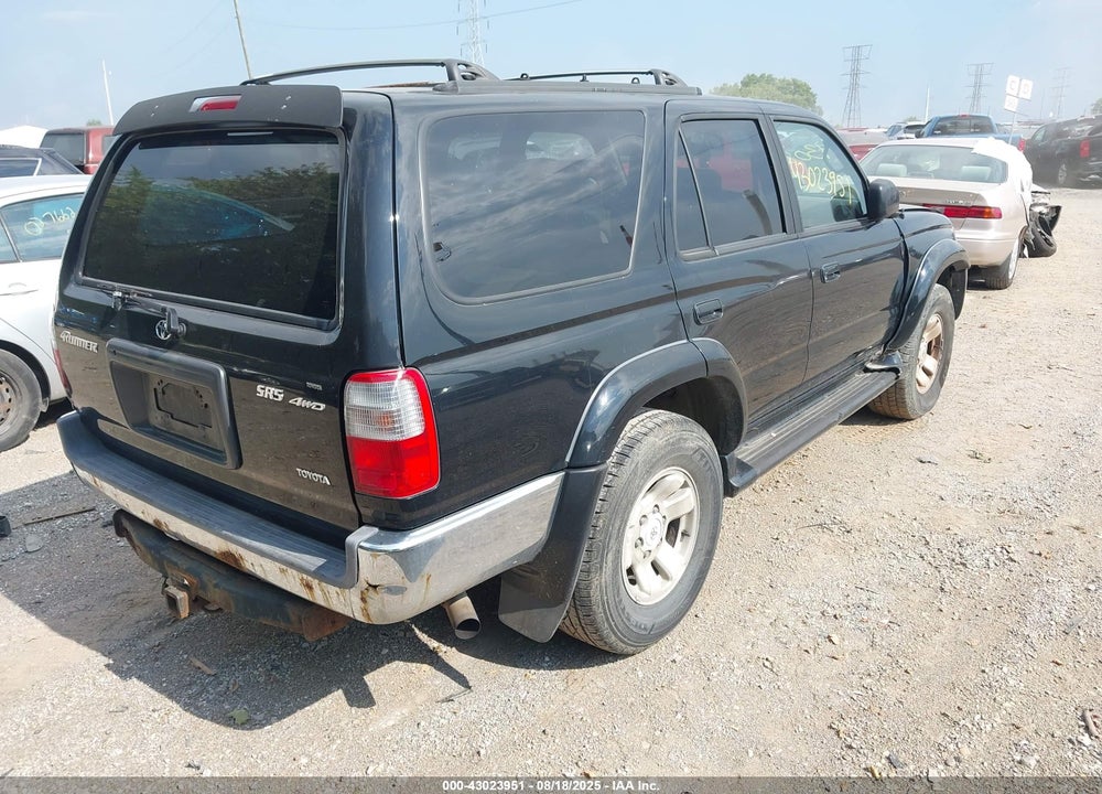 2000 TOYOTA 4RUNNER SR5 V6 VIN: JT3HN86R4Y0266324