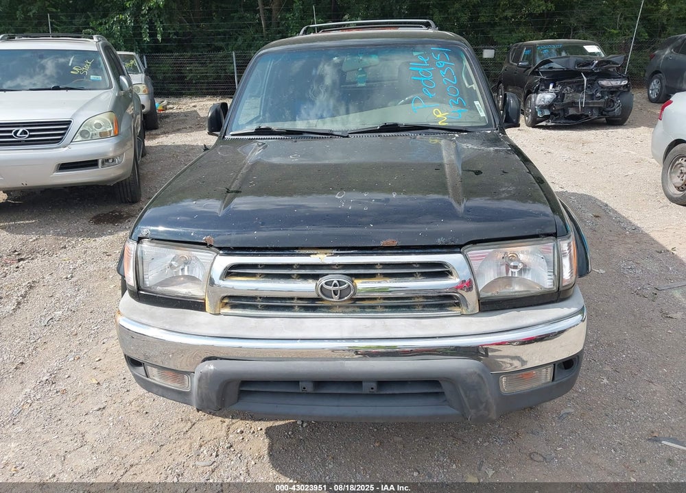2000 TOYOTA 4RUNNER SR5 V6 VIN: JT3HN86R4Y0266324