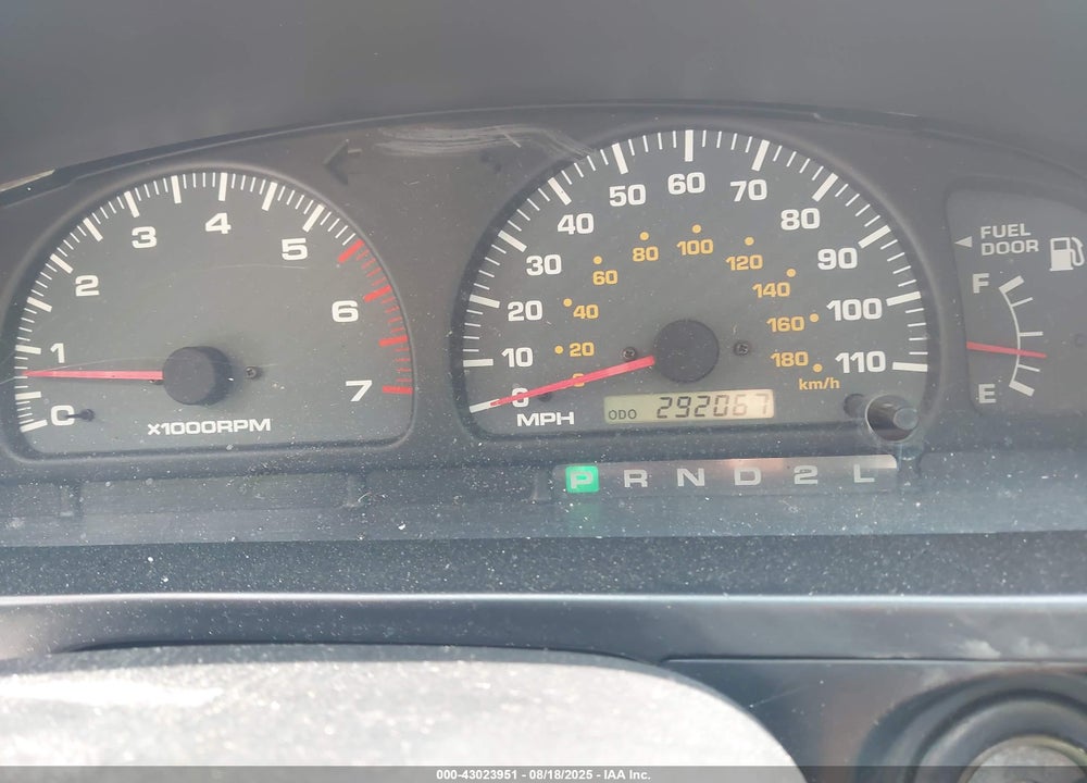 2000 TOYOTA 4RUNNER SR5 V6 VIN: JT3HN86R4Y0266324