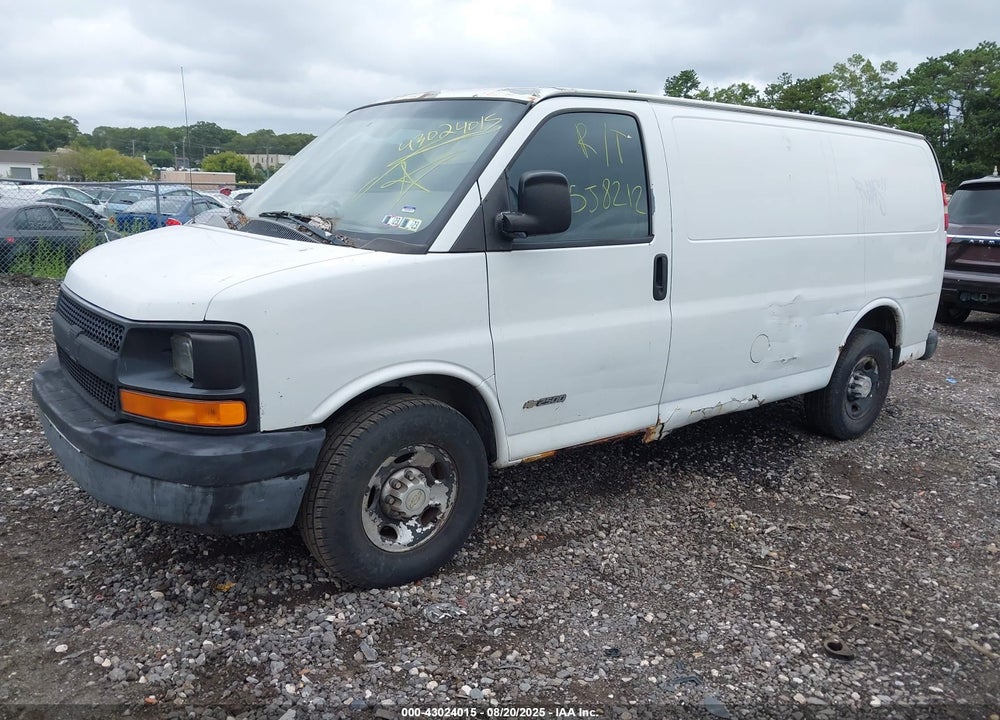 2006 CHEVROLET EXPRESS WORK VAN VIN: 1GCGG25V561124410