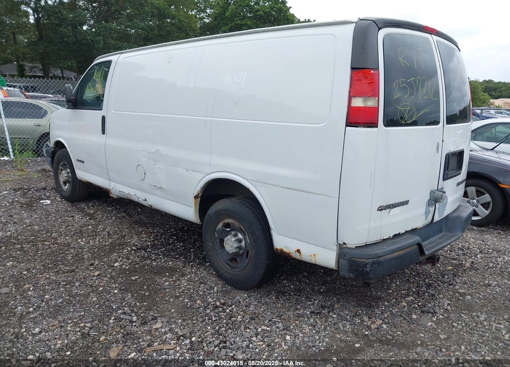 2006 CHEVROLET EXPRESS WORK VAN VIN: 1GCGG25V561124410