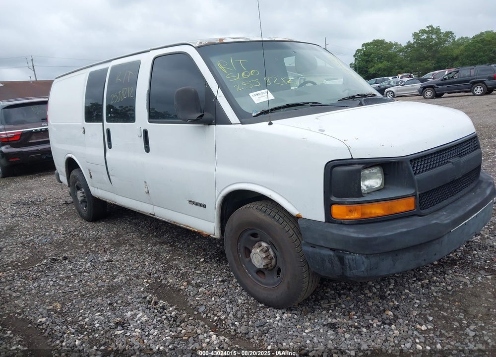 2006 CHEVROLET EXPRESS WORK VAN VIN: 1GCGG25V561124410