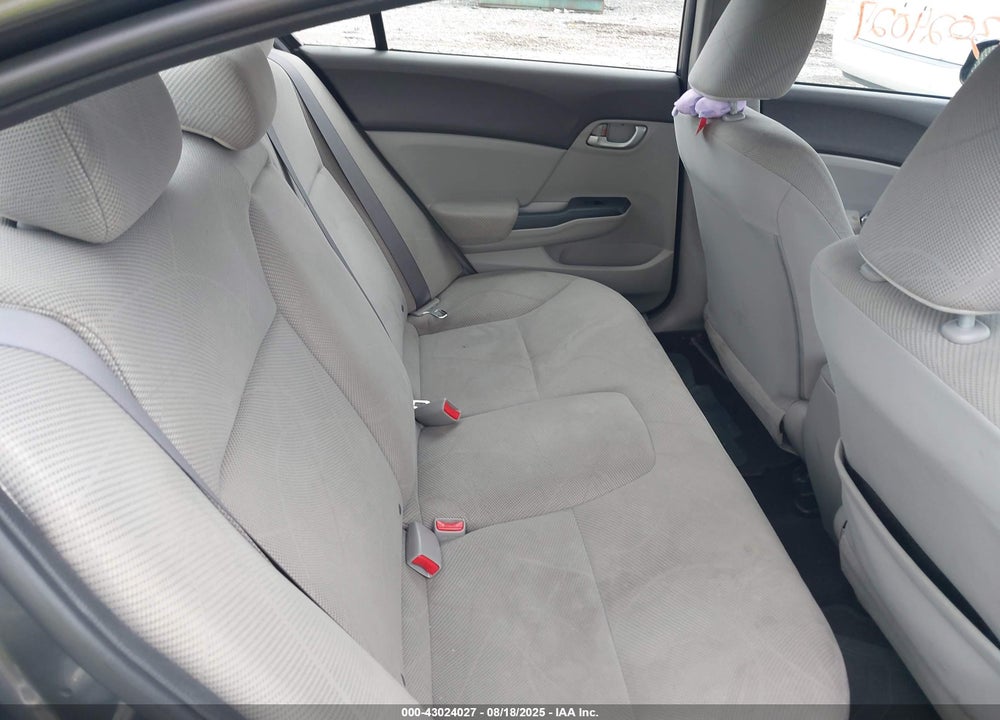 2012 HONDA CIVIC LX VIN: 19XFB2F59CE302949