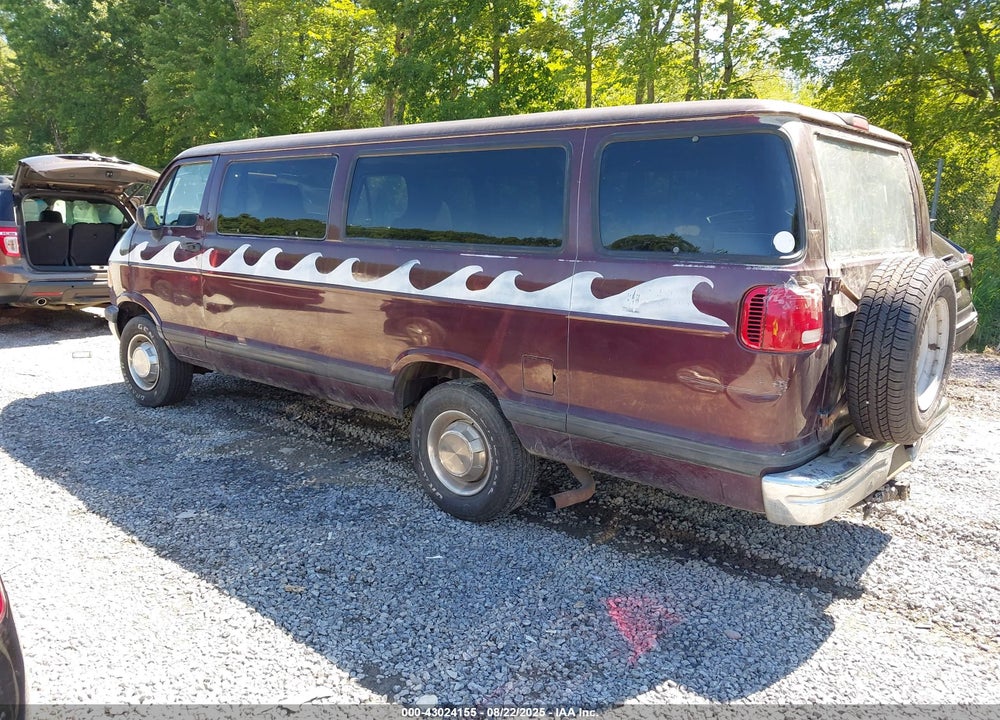 1996 DODGE RAM WAGON B3500 VIN: 2B5WB35Z6TK163213