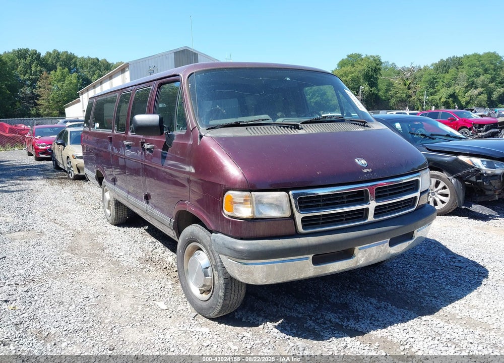 1996 DODGE RAM WAGON B3500 VIN: 2B5WB35Z6TK163213