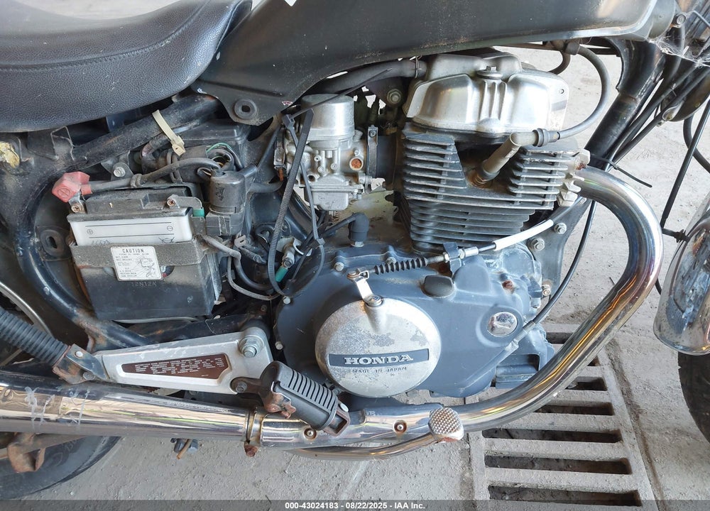 1985 HONDA CB450 SC VIN: JH2PC0544FM305592