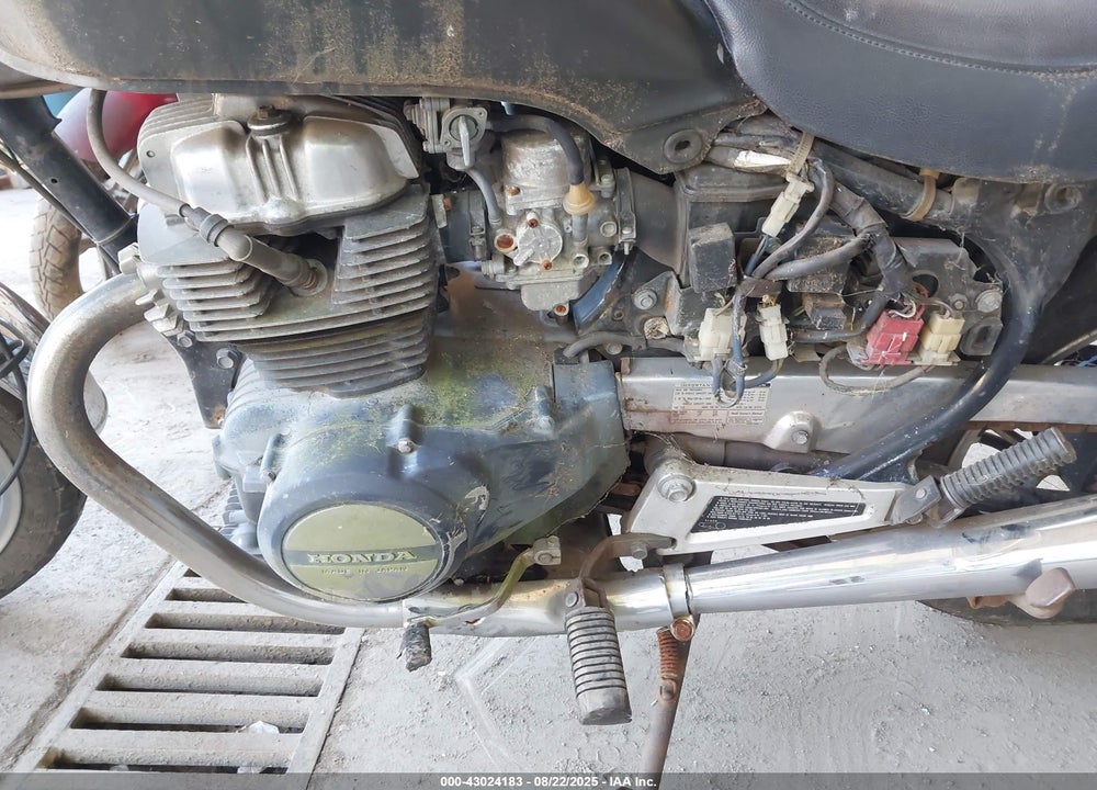 1985 HONDA CB450 SC VIN: JH2PC0544FM305592