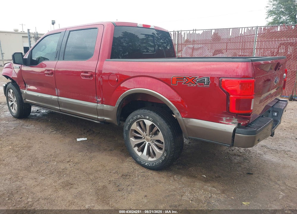 2019 FORD F-150 VIN: 1FTEW1E56KFD32717