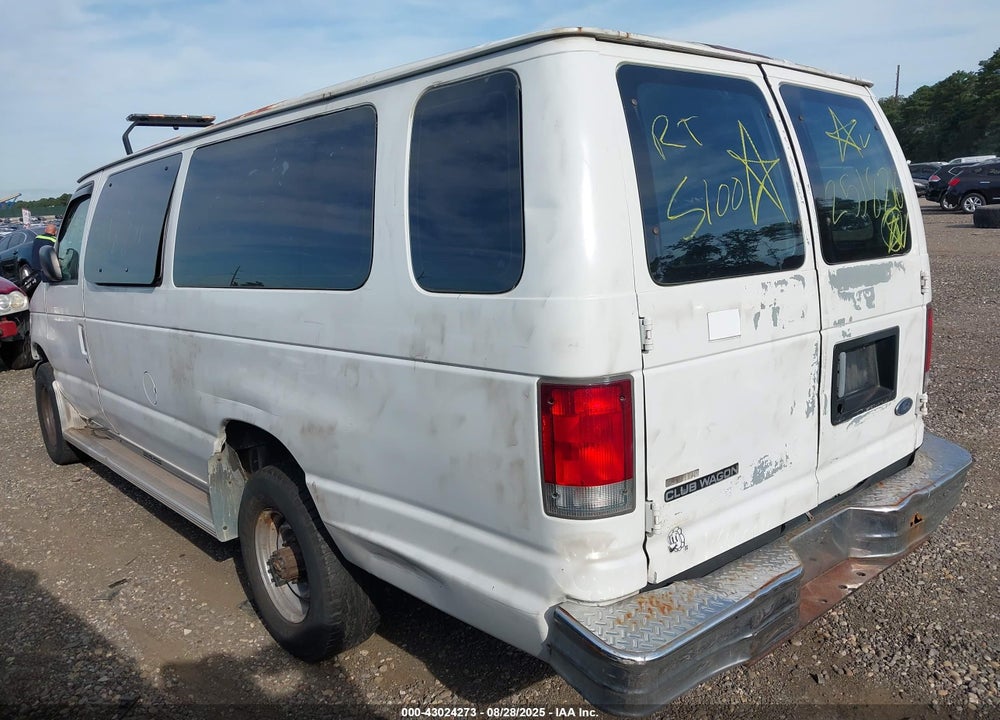 1998 FORD SUPER CLUB WAGON XL/XLT VIN: 1FBSS31L7WHA39163
