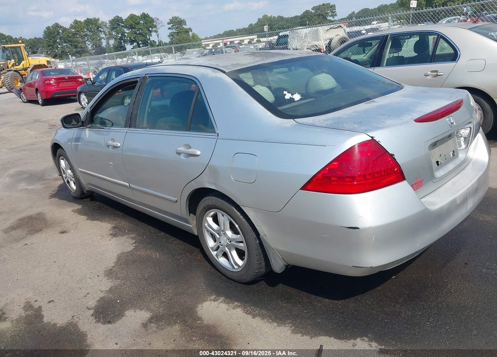 2007 HONDA ACCORD 2.4 SE VIN: 1HGCM56377A091287