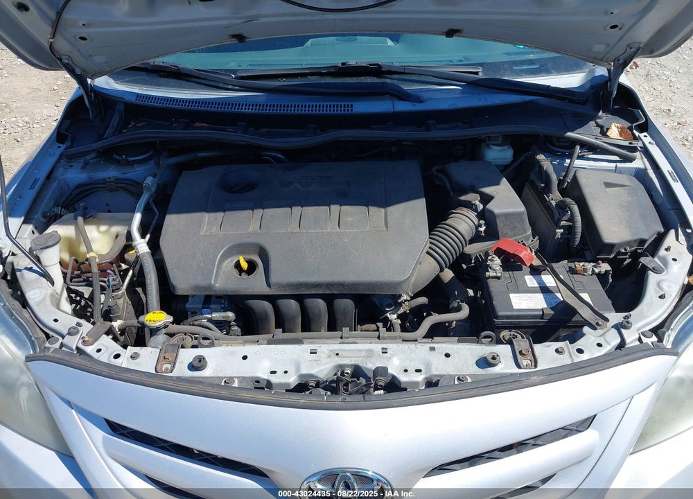 2011 TOYOTA COROLLA S VIN: 2T1BU4EE9BC582746