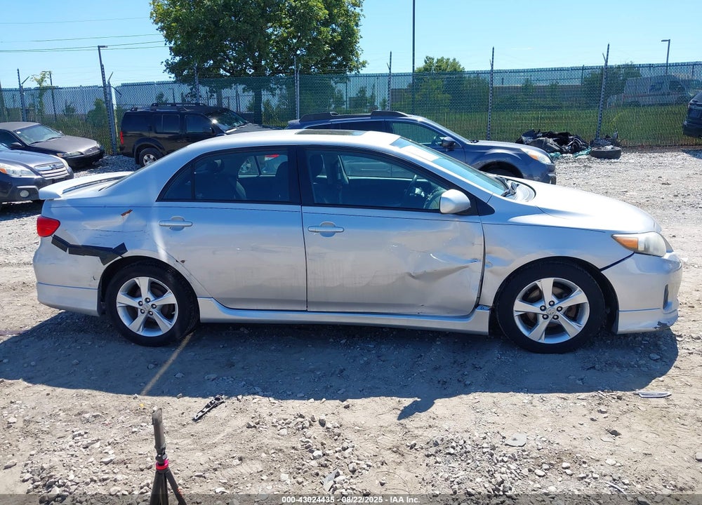 2011 TOYOTA COROLLA S VIN: 2T1BU4EE9BC582746