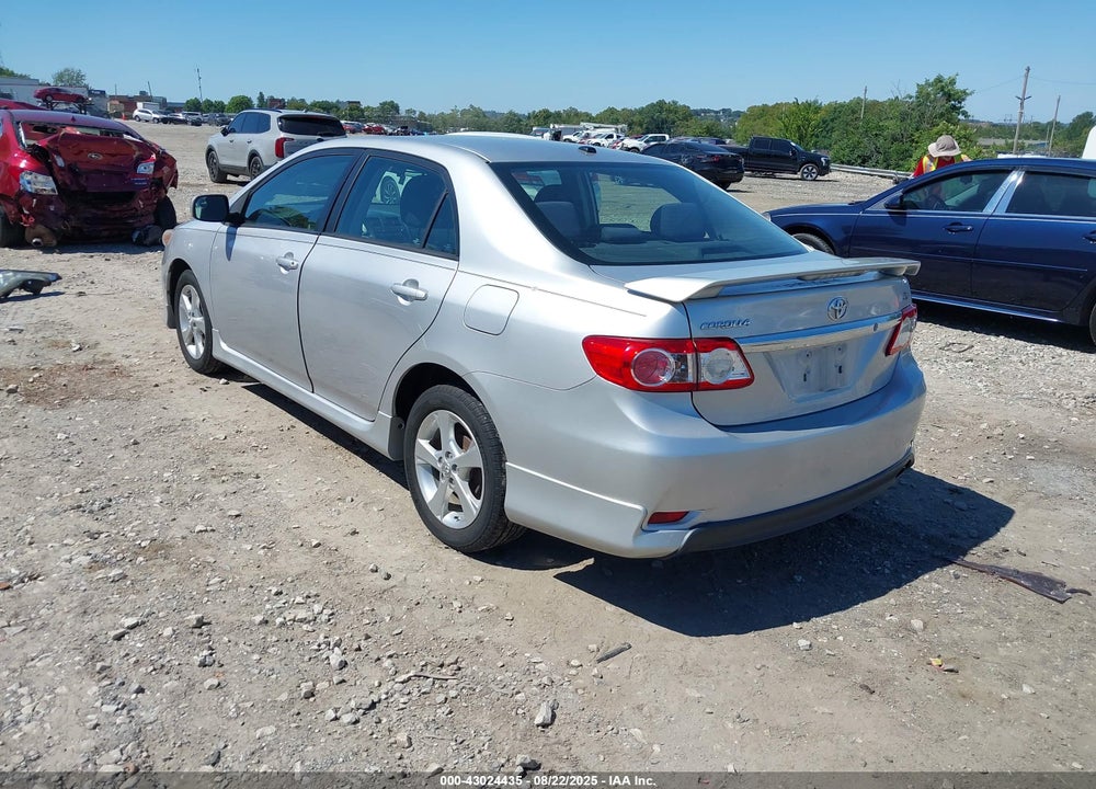 2011 TOYOTA COROLLA S VIN: 2T1BU4EE9BC582746