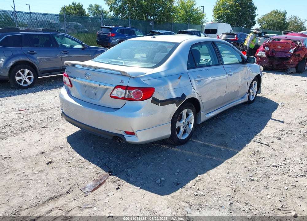 2011 TOYOTA COROLLA S VIN: 2T1BU4EE9BC582746