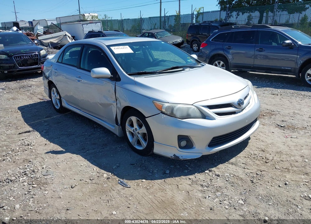 2011 TOYOTA COROLLA S VIN: 2T1BU4EE9BC582746
