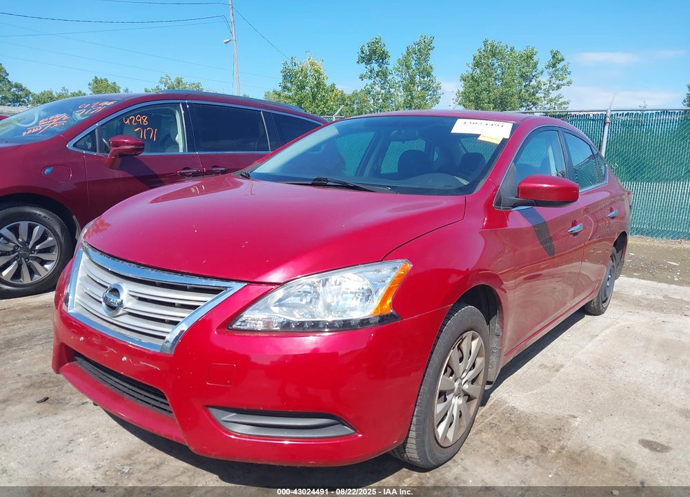 2014 NISSAN SENTRA VIN: 3N1AB7AP7EL675750