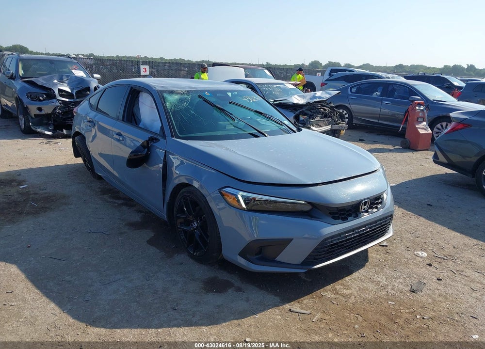 2022 HONDA CIVIC SPORT VIN: 19XFL2H83NE009541