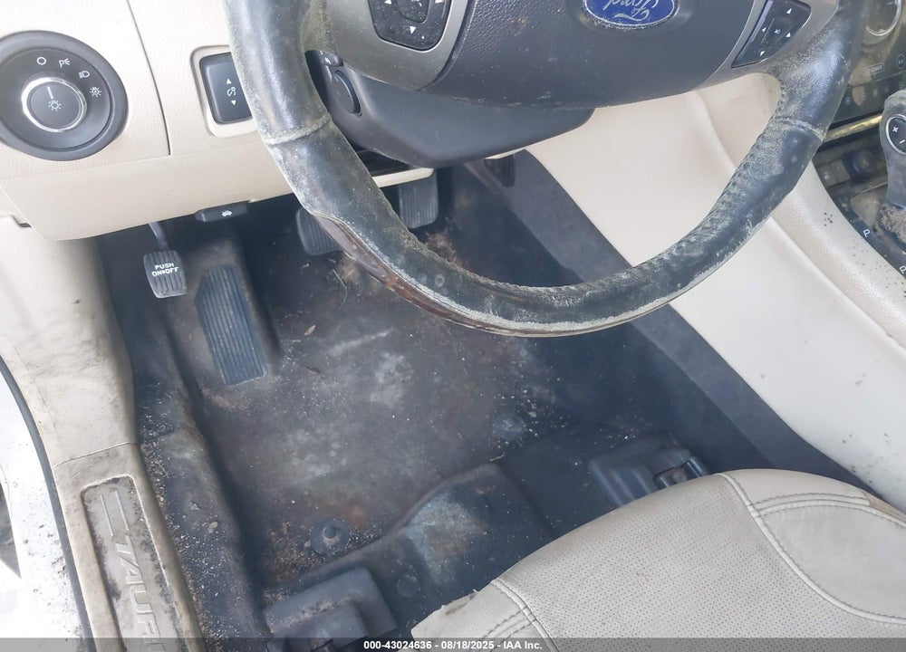 2013 FORD TAURUS VIN: 1FAHP2F87DG149449